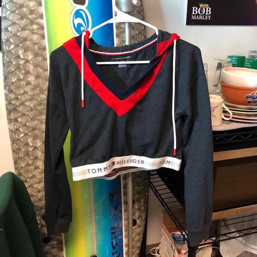 Tommy Hilfiger cropped hoodie